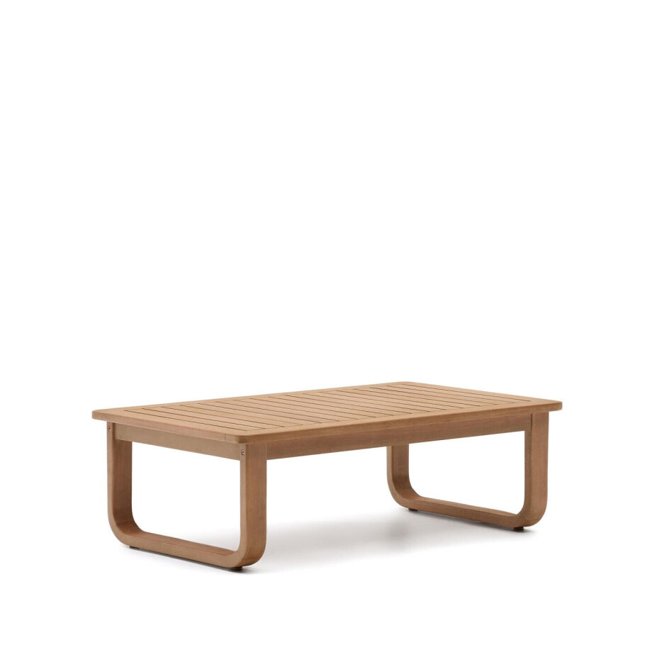 Kave Home Outdoor Salontafel 'Sacaleta' Eucalyptushout, 100 x 60cm afbeelding 1
