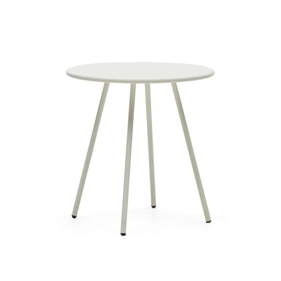 Kave Home Outdoor Bistrotafel 'Montjoi' 70cm, kleur Wit afbeelding 1