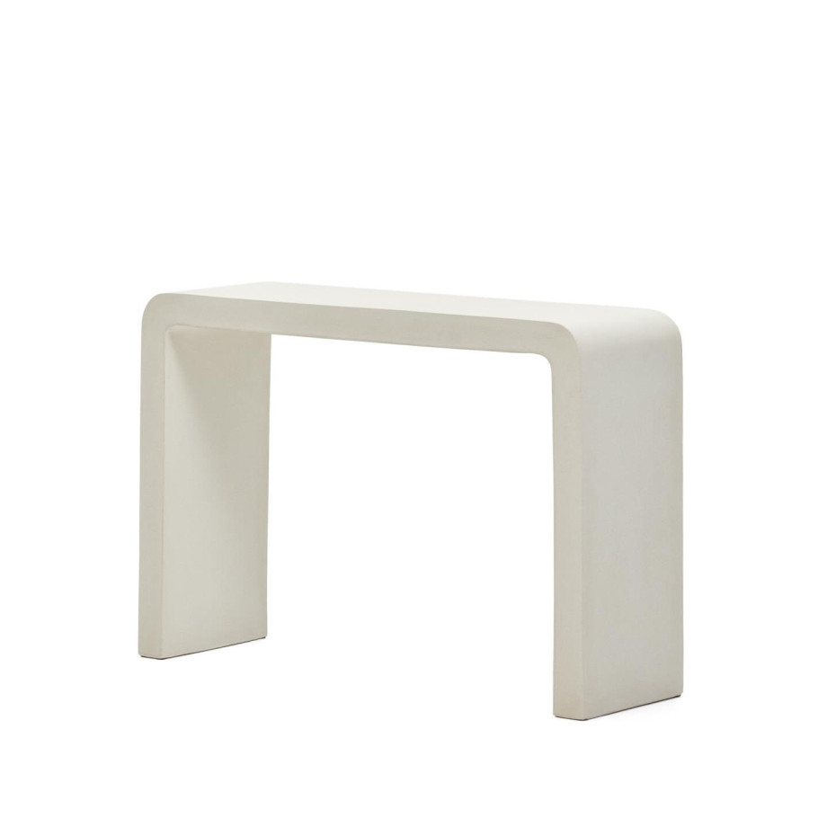 Kave Home Sidetable 'Aiguablava' Cement, 120cm afbeelding 1