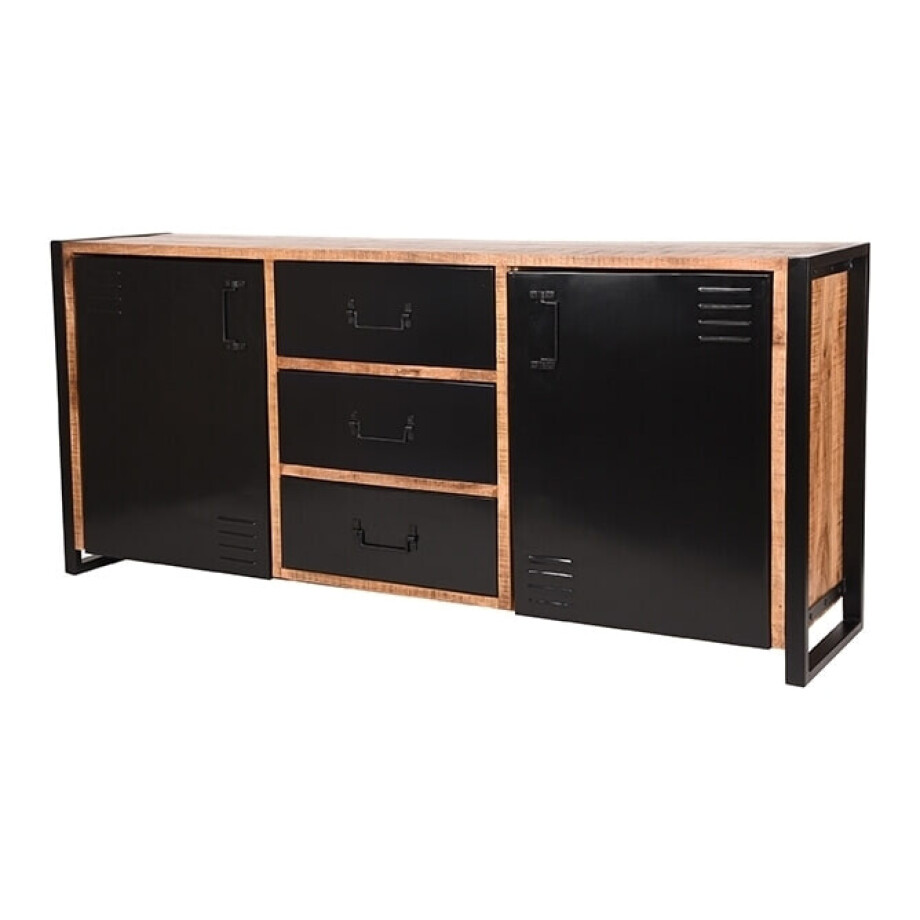 LABEL51 Dressoir 'Brussels' Mangohout, 190cm afbeelding 1