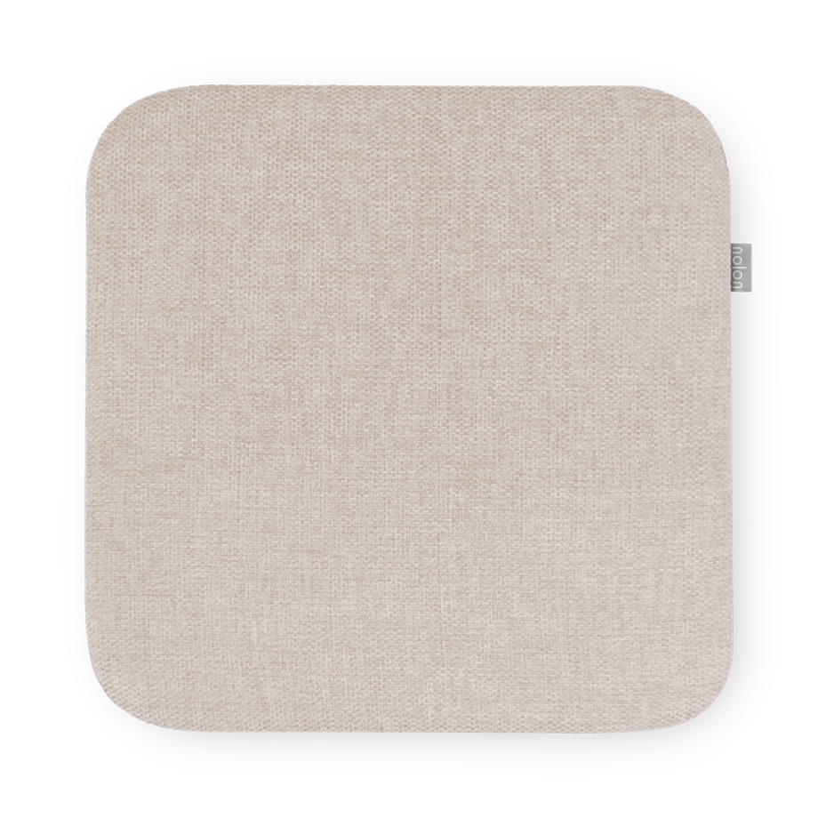 Jul vierkant zitkussen beige - extra dik Jul vierkant zitkussen beige - extra dik afbeelding 1