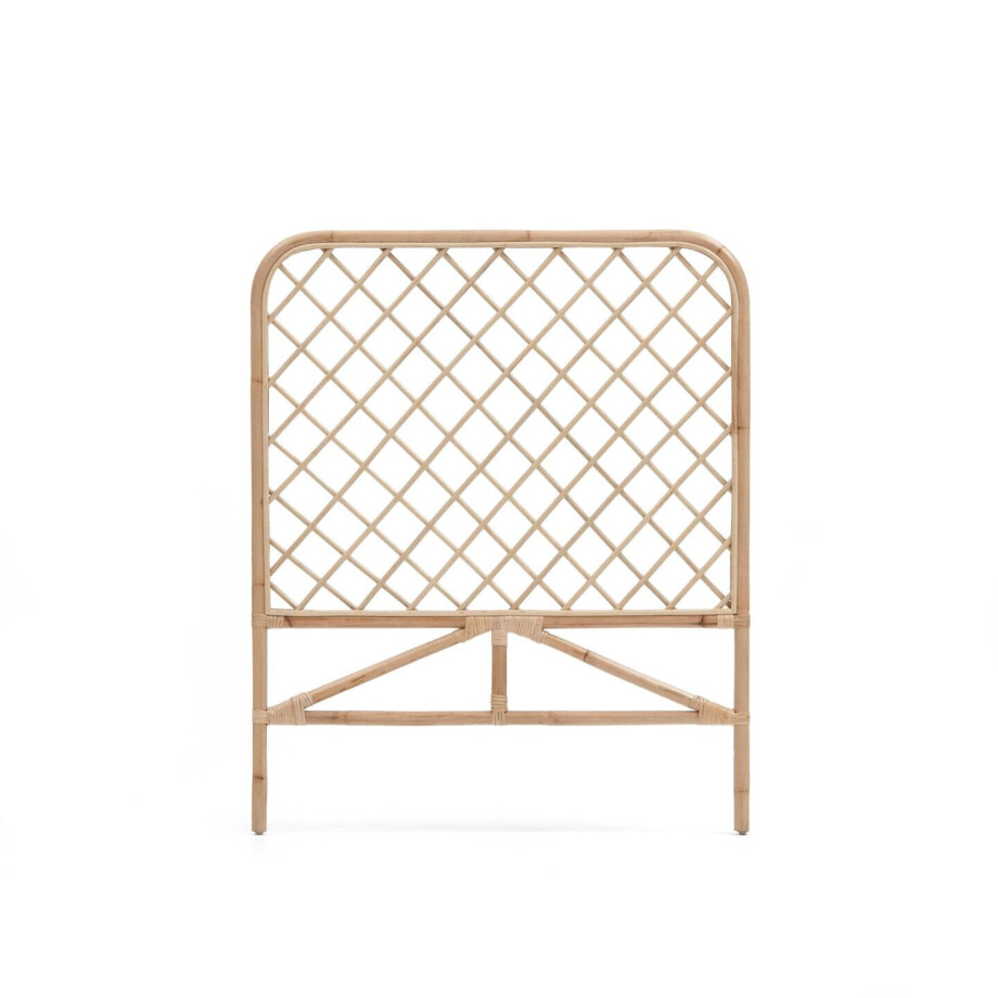 Kave Home Hoofdbord 'Citlalli' Rotan, 90 x 110cm Kave Home Hoofdbord 'Citlalli' Rotan, 90 x 110cm afbeelding 1