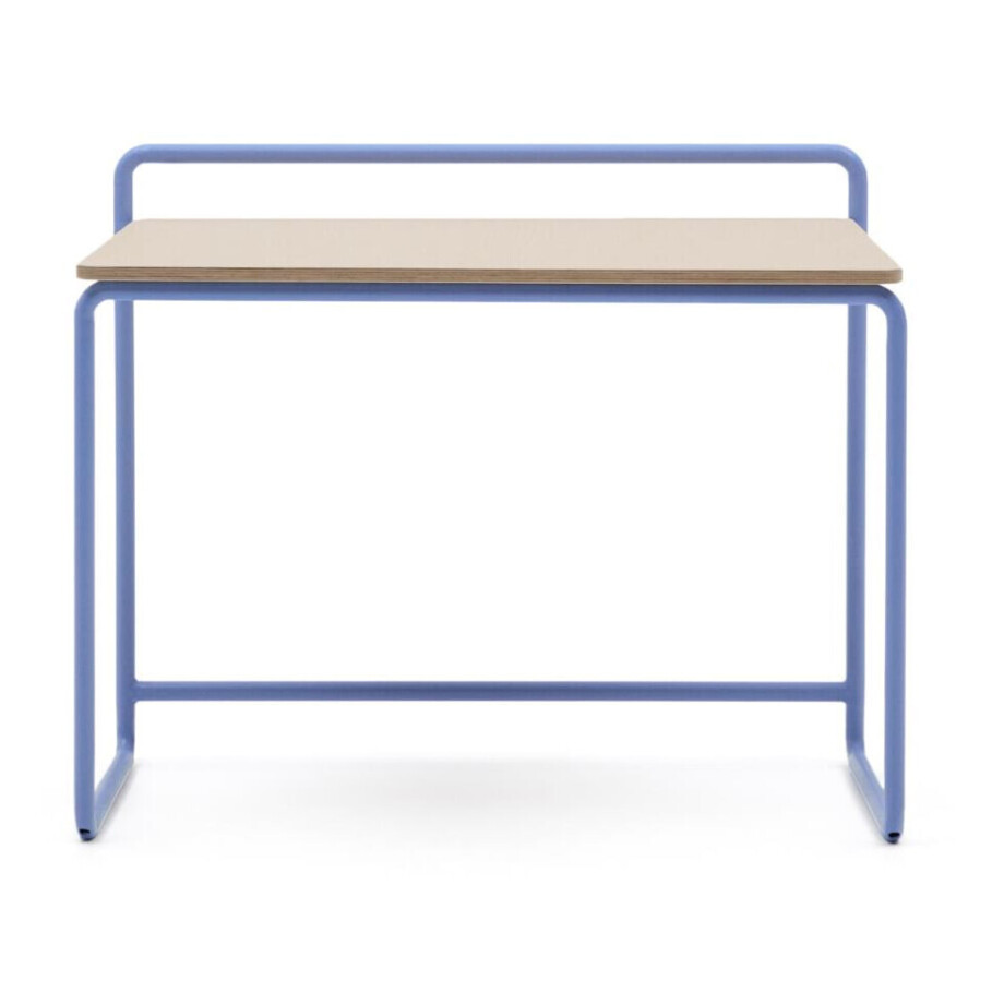 Kave Home Kinderbureau 'Tinn' 82 x 45cm, kleur Blauw afbeelding 1