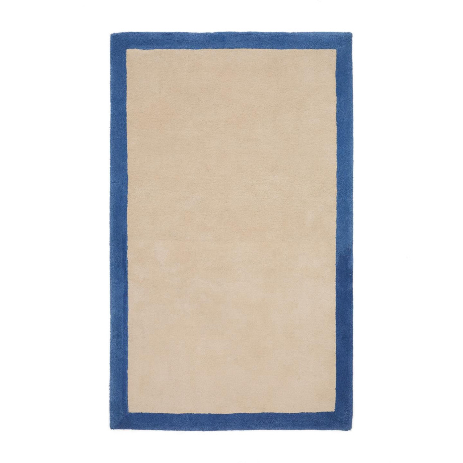 Kave Home Vloerkleed 'Nalim' 90 x 150cm, kleur Blauw afbeelding 1