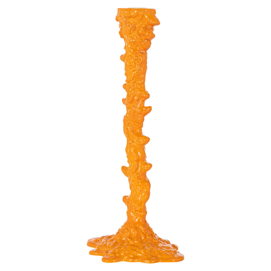 Richmond Kandelaar 'Cyan' 26cm hoog, kleur Oranje afbeelding 