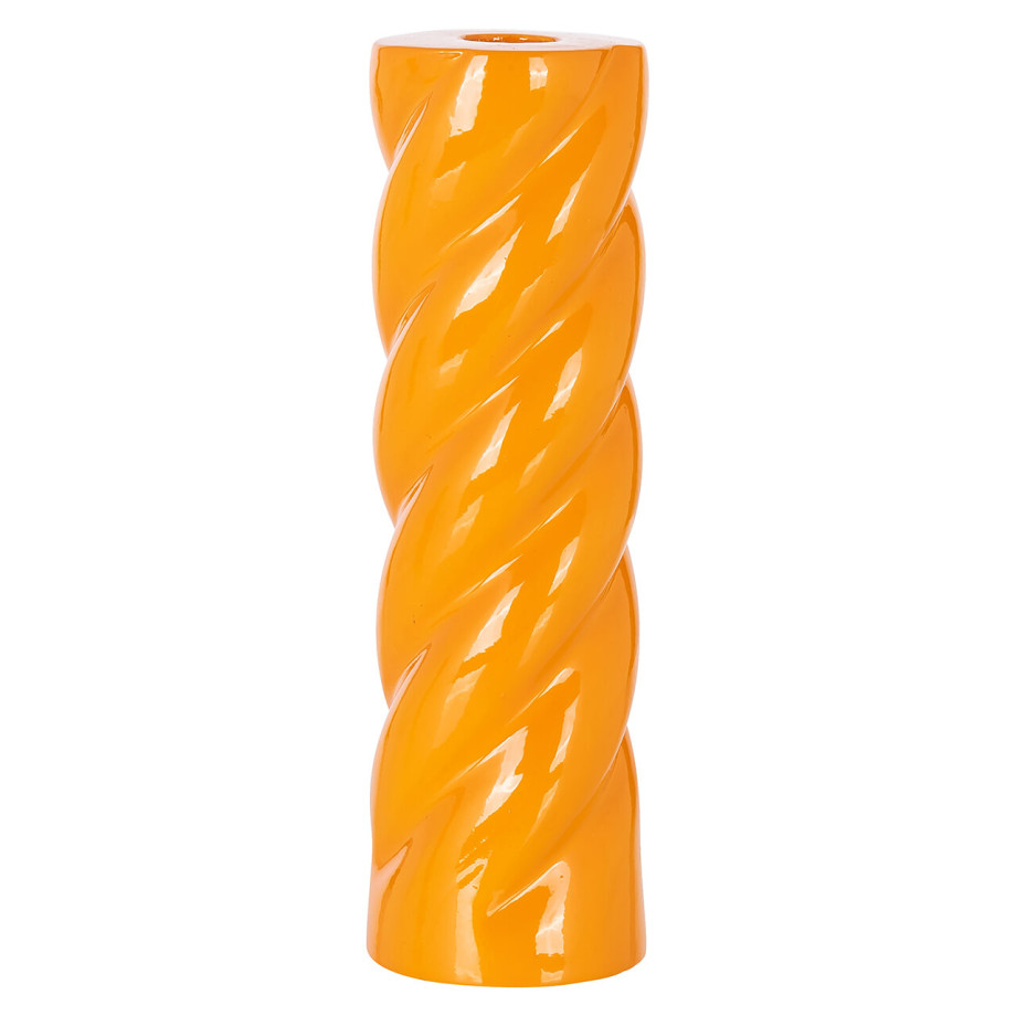Richmond Kandelaar 'Djoy' 20cm hoog, kleur Oranje afbeelding 
