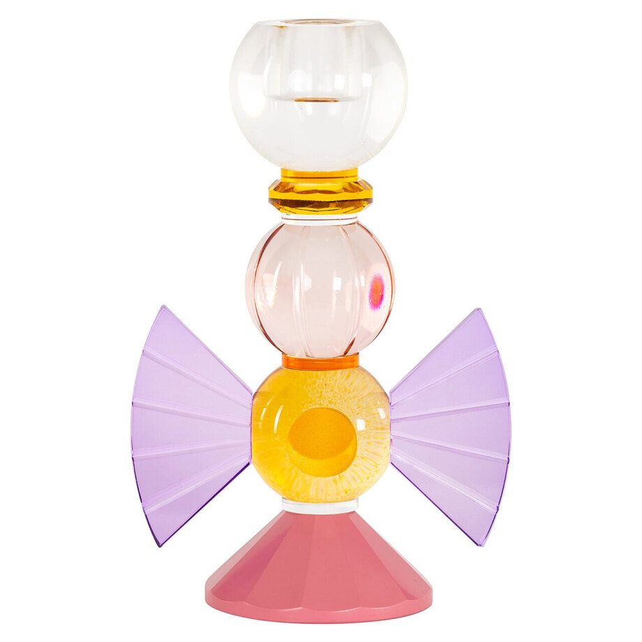 Richmond Kandelaar 'Liony' Glas, 20cm afbeelding 