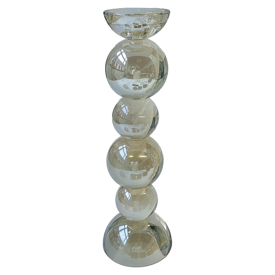 Richmond Kandelaar 'Emie' Glas, 39cm afbeelding 