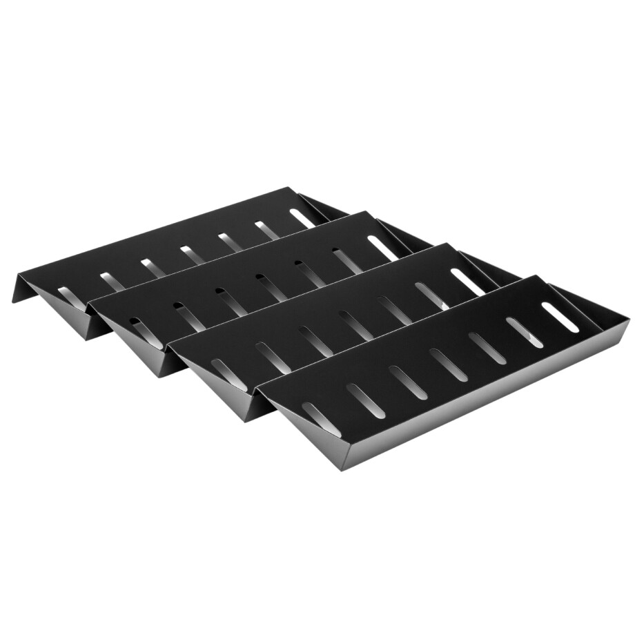 XIVADA Kruidenrek Lena - Lade - 30 kruidenpotjes - Aluminium - Zwart afbeelding 1