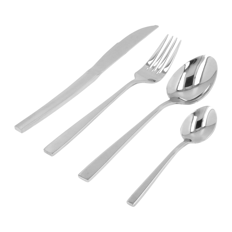 Krumble Bestekset - Set van 4 - Zilverkleurig afbeelding 1