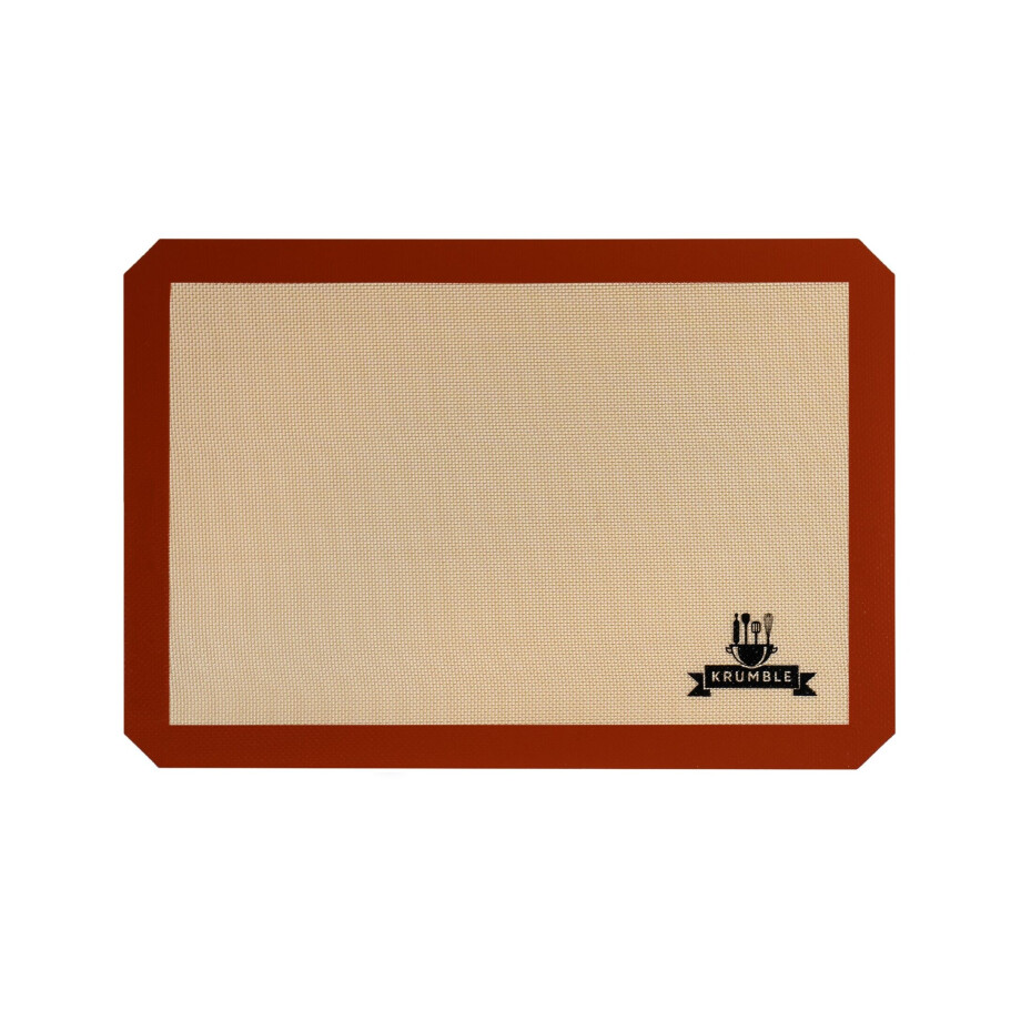 Krumble Siliconen bakmat - 30 x 42 cm - Bruin afbeelding 1