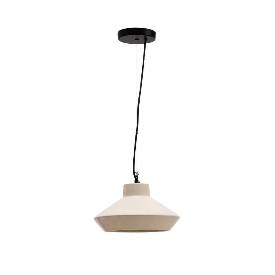 Kave Home Hanglamp 'Portol' Keramiek, kleur Beige afbeelding 1