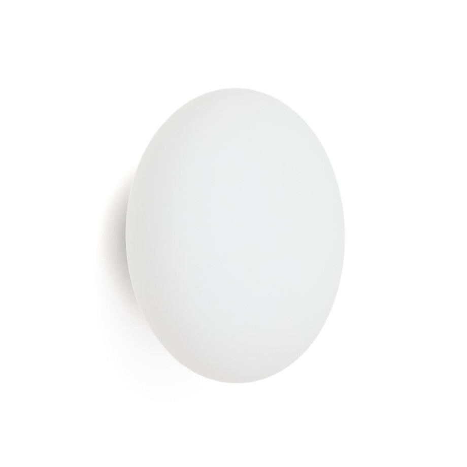 Kave Home Wandlamp 'Bamila' Rookglas, 25cm, kleur Zilver afbeelding 1