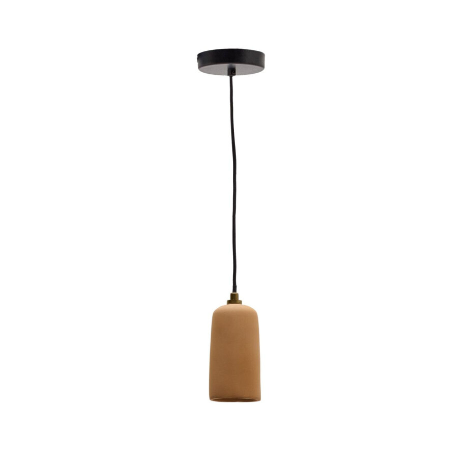 Kave Home Hanglamp 'Madsen' Terracotta, Ø8cm afbeelding 