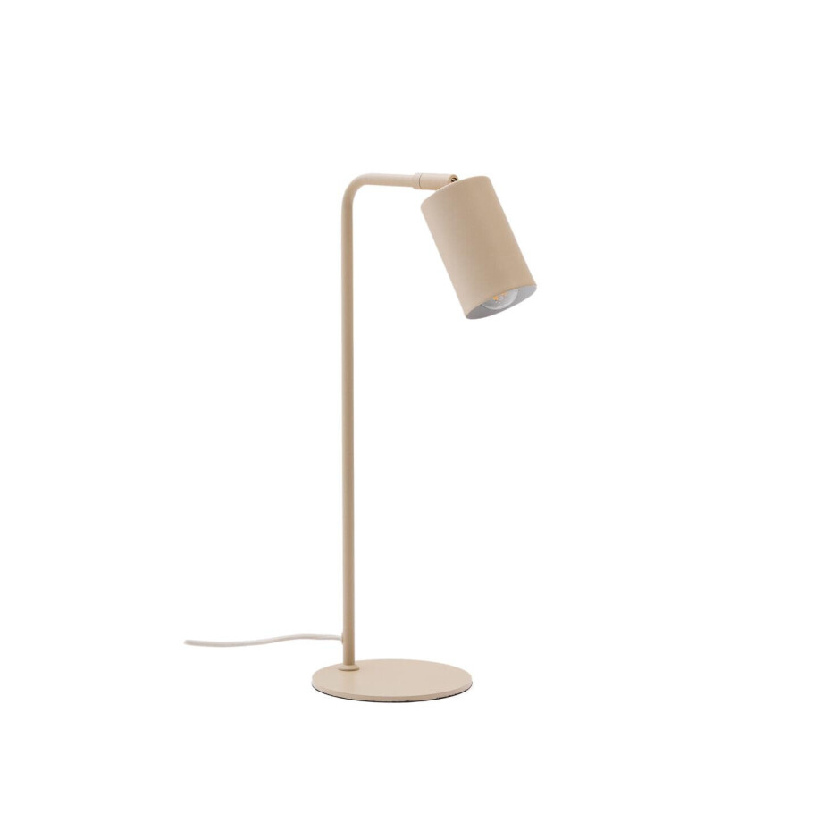 Kave Home Tafellamp 'Manie' kleur Beige afbeelding 1