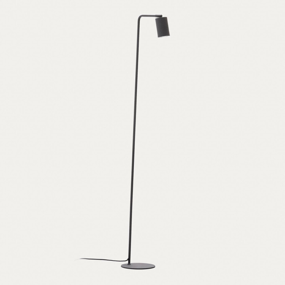 Kave Home Vloerlamp 'Manie' kleur Zwart afbeelding 1