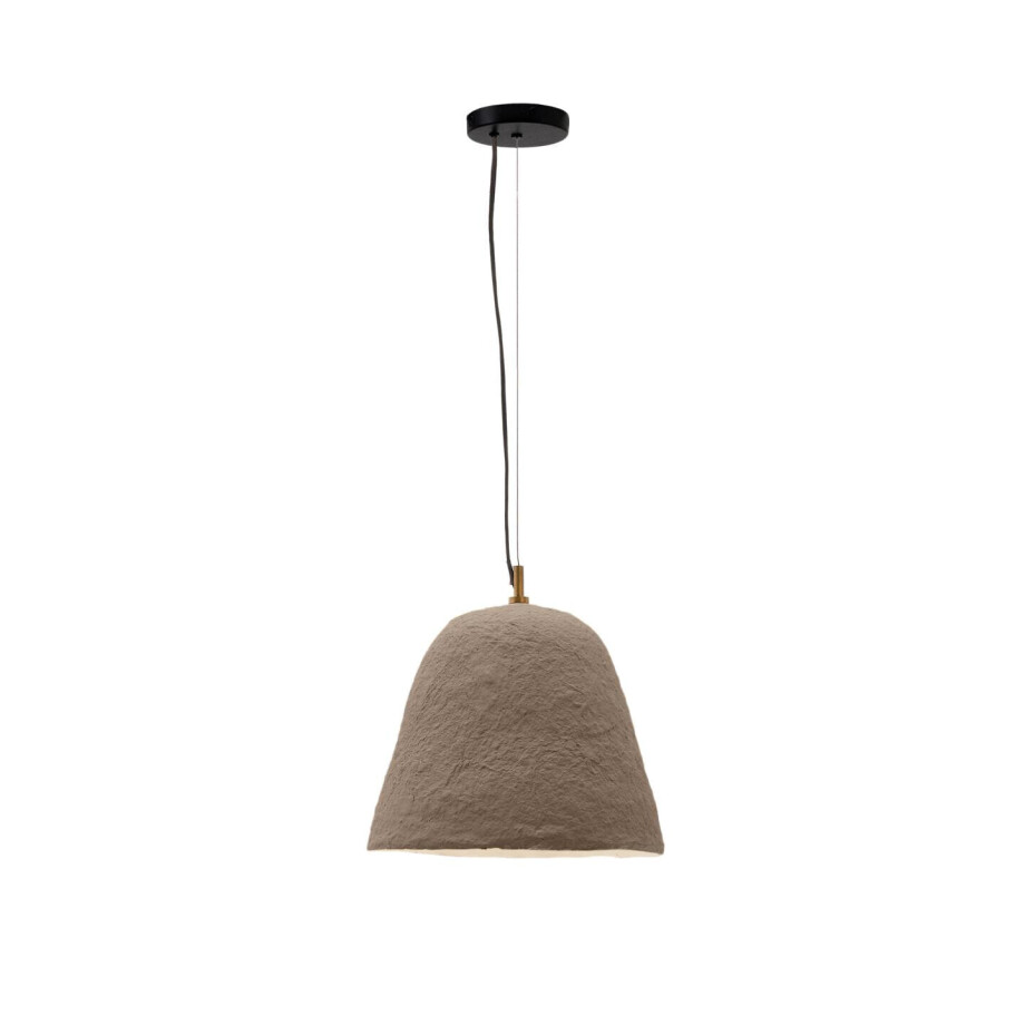 Kave Home Hanglamp 'Lisora' Papier-maché, kleur Bruin afbeelding 1
