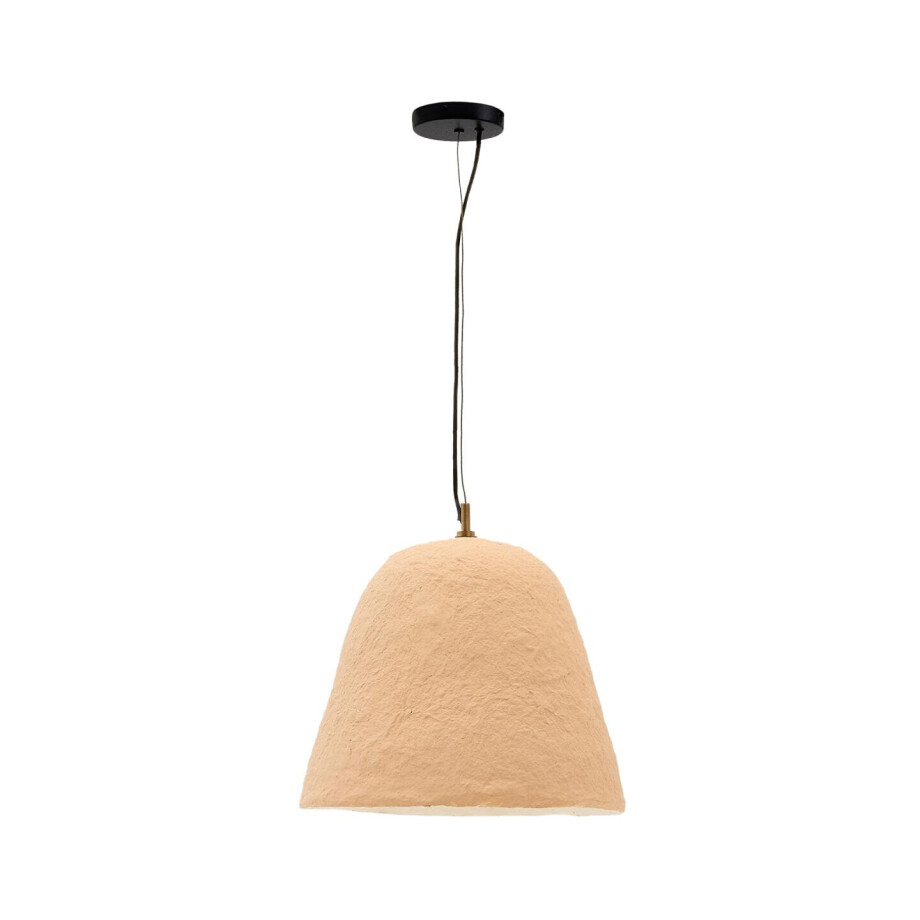 Kave Home Hanglamp 'Lisora' Papier-maché, 35cm, kleur Beige afbeelding 1