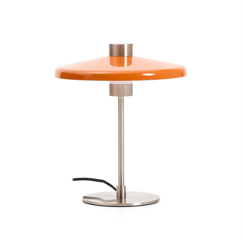 Kave Home Tafellamp 'Nuvira' Gesatineerd metaal, kleur Oranje afbeelding 1