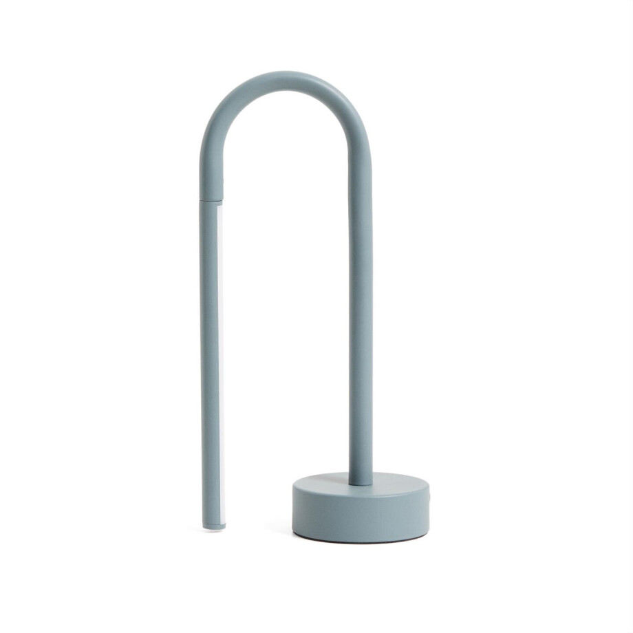Kave Home Oplaadbare Tafellamp 'Bow' kleur Blauw afbeelding 1