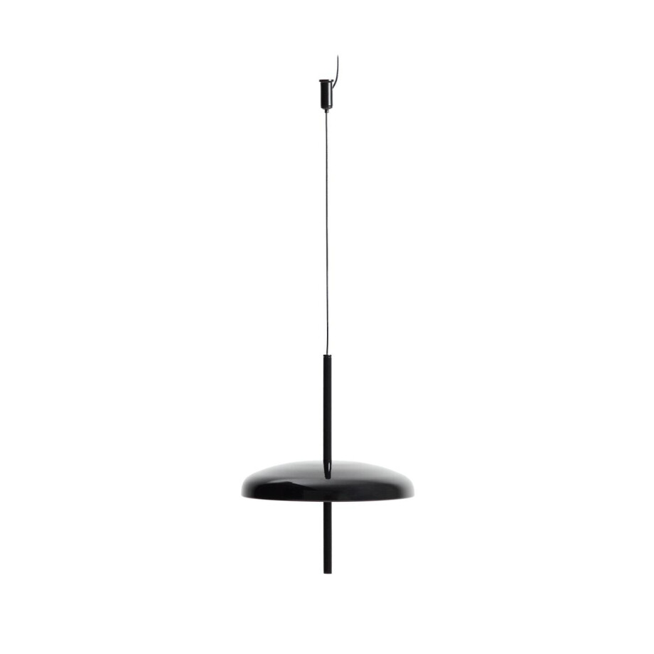 Kave Home Oplaadbare Hanglamp 'Porte' kleur Zwart afbeelding 1