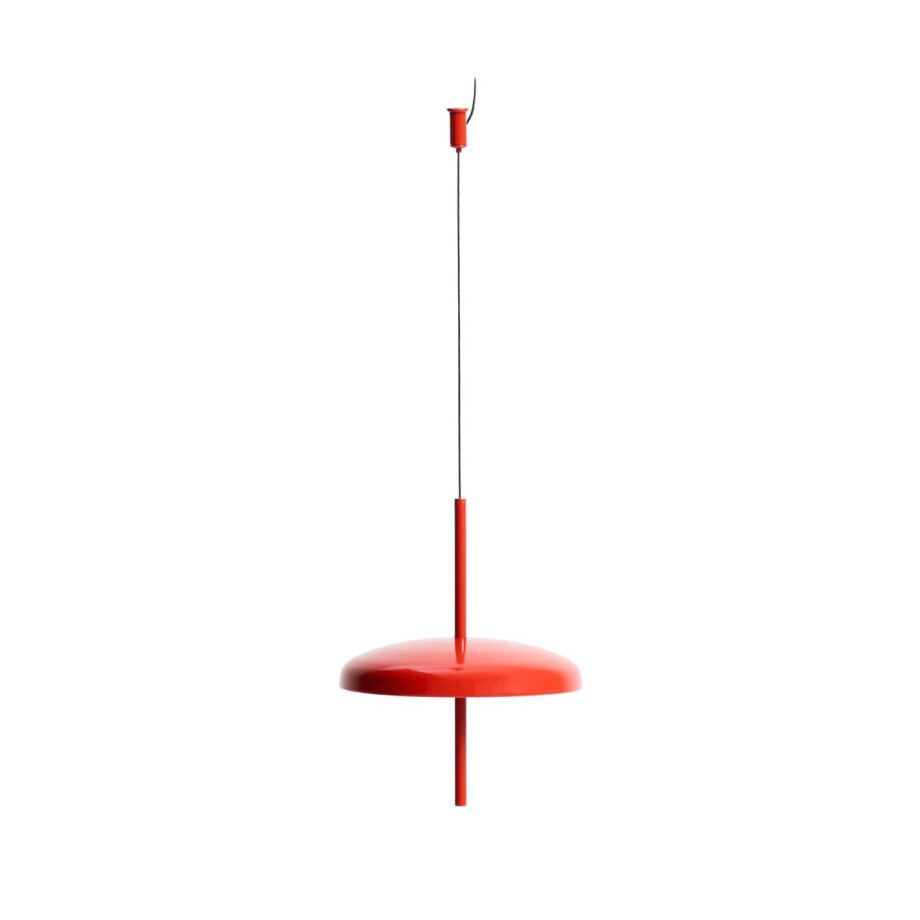 Kave Home Oplaadbare Hanglamp 'Porte' kleur Rood afbeelding 1