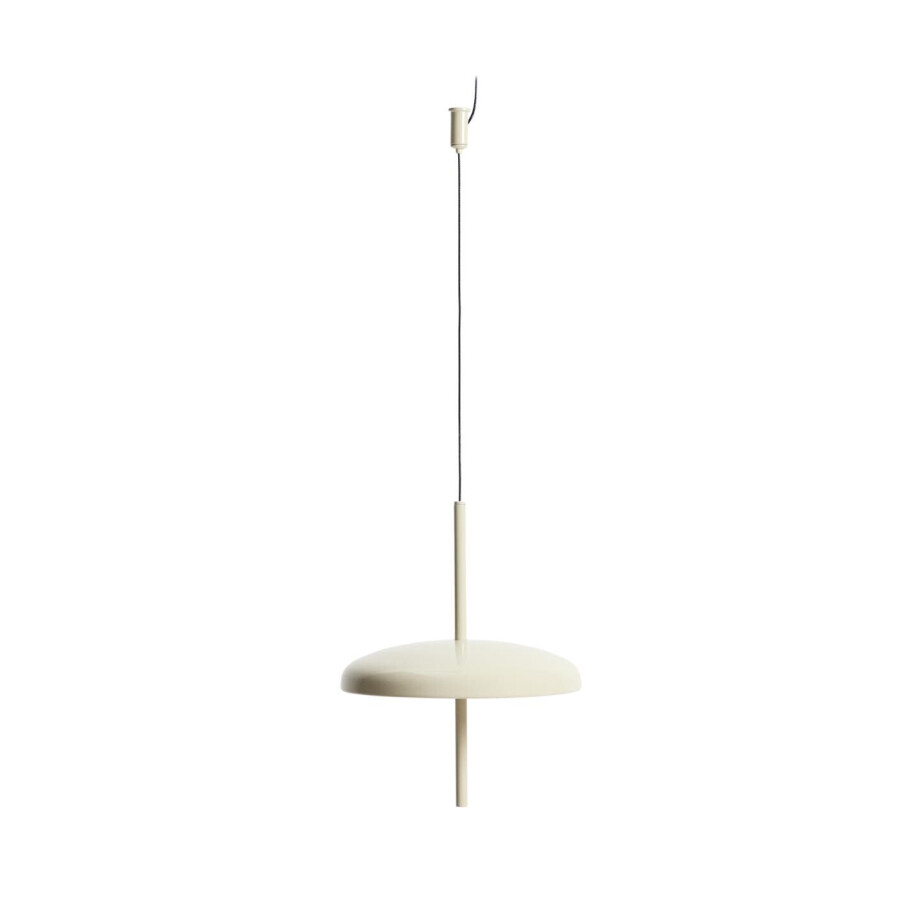 Kave Home Oplaadbare Hanglamp 'Porte' kleur Lichtgrijs afbeelding 1