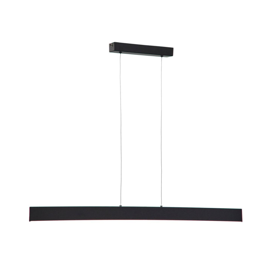 Kave Home Plafondlamp 'Boadella' 100cm, kleur Zwart afbeelding 1