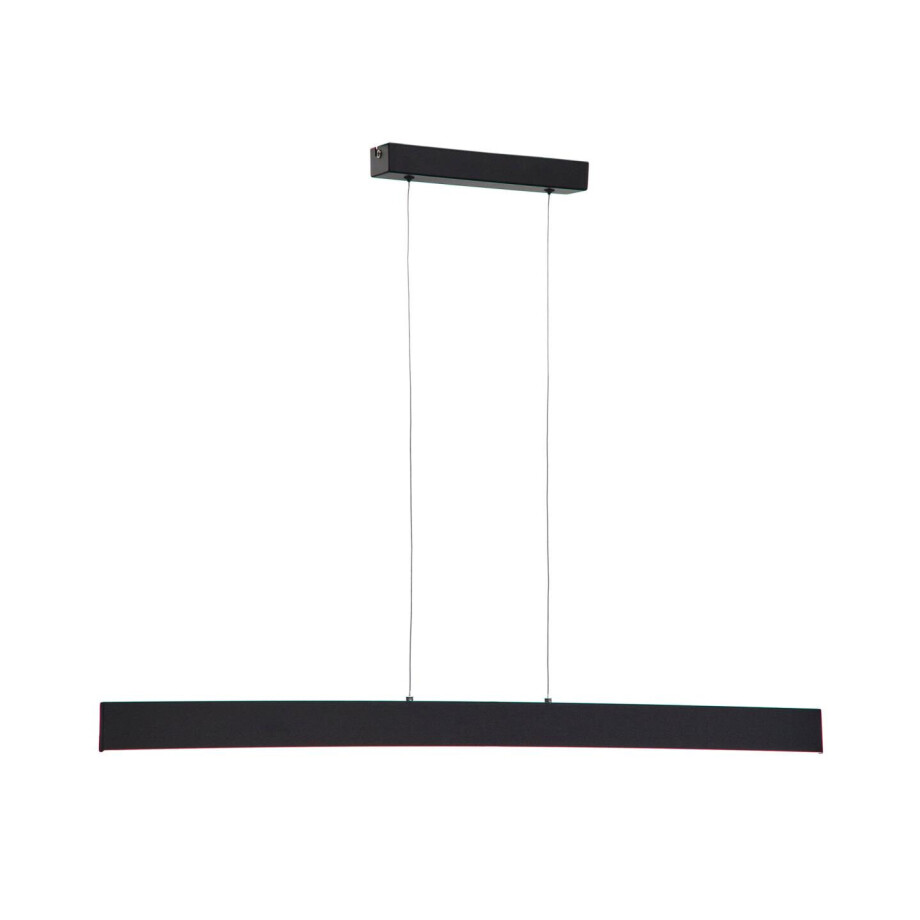 Kave Home Hanglamp 'Boadella' LED-balk, 100cm, kleur Zwart afbeelding 1