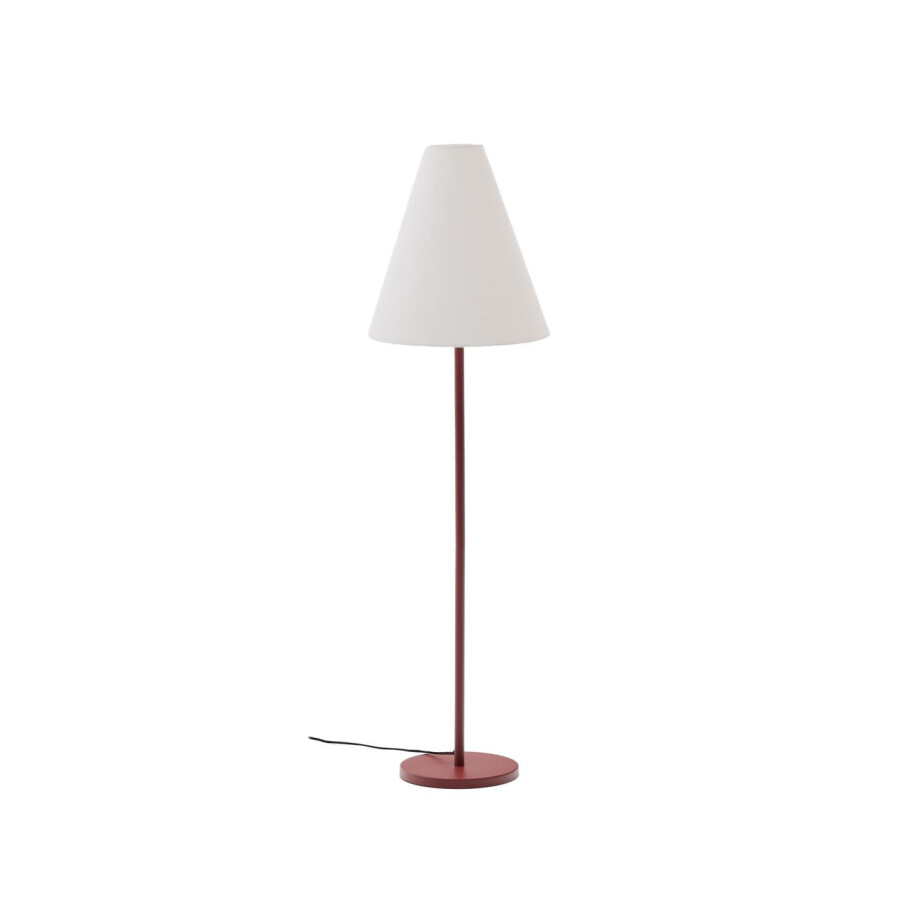 Kave Home Vloerlamp 'Navat' 160cm, kleur Terracotta Kave Home Vloerlamp 'Navat' 160cm, kleur Terracotta afbeelding 1