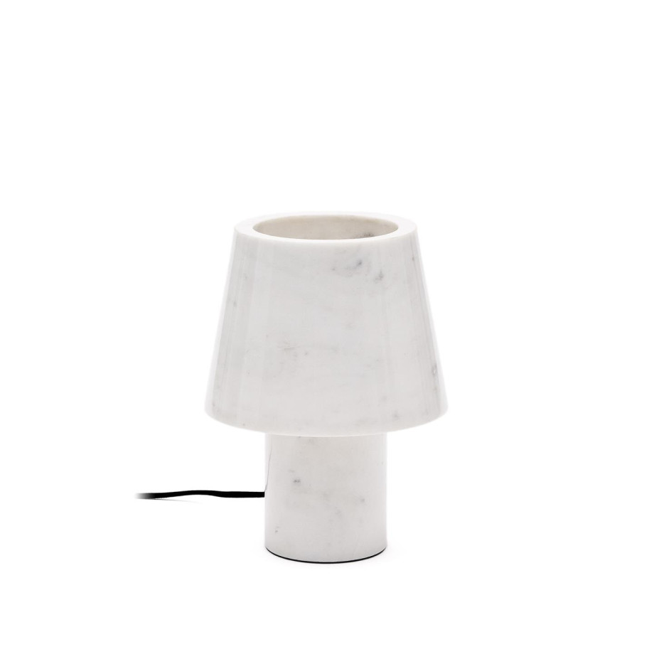 Kave Home Tafellamp 'Alaro' Marmer, 27cm hoog afbeelding 1