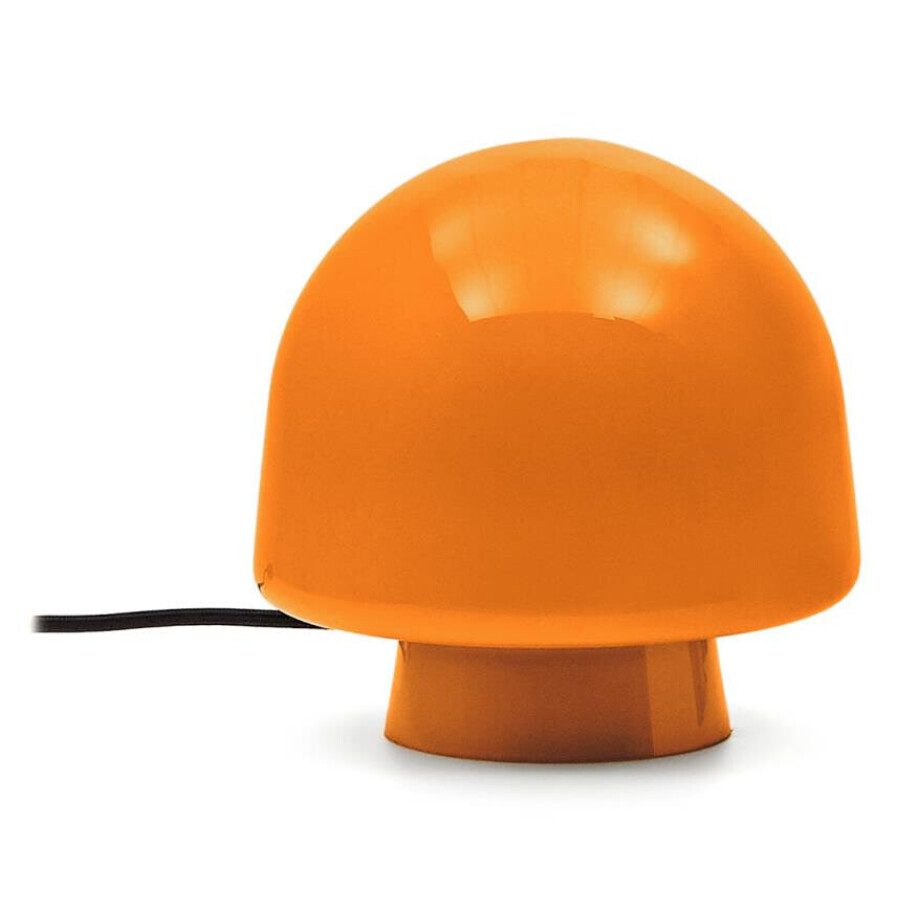 Kave Home Tafellamp 'Reig' Glas, 20cm, kleur Oranje afbeelding 1