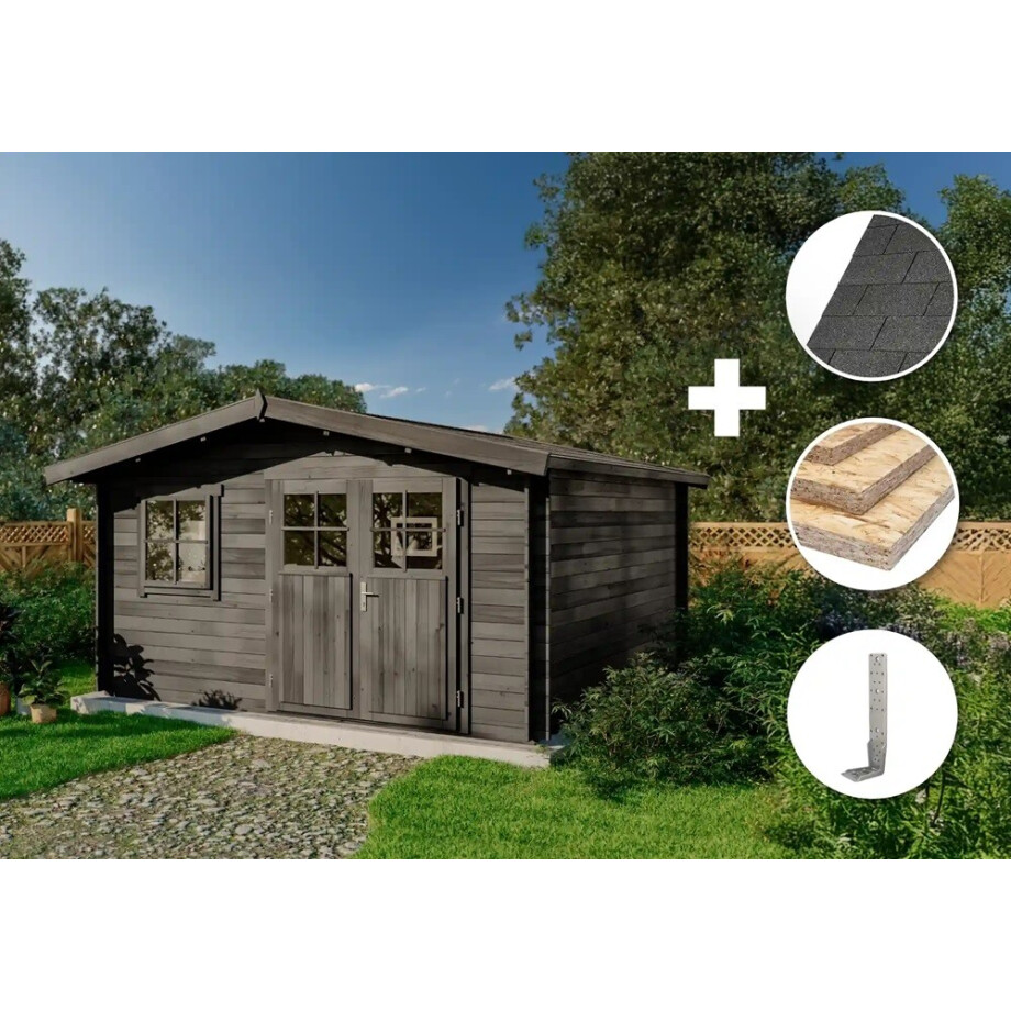 ECO Set - Tuinhuisje Valeria-28 - grijs afbeelding 1