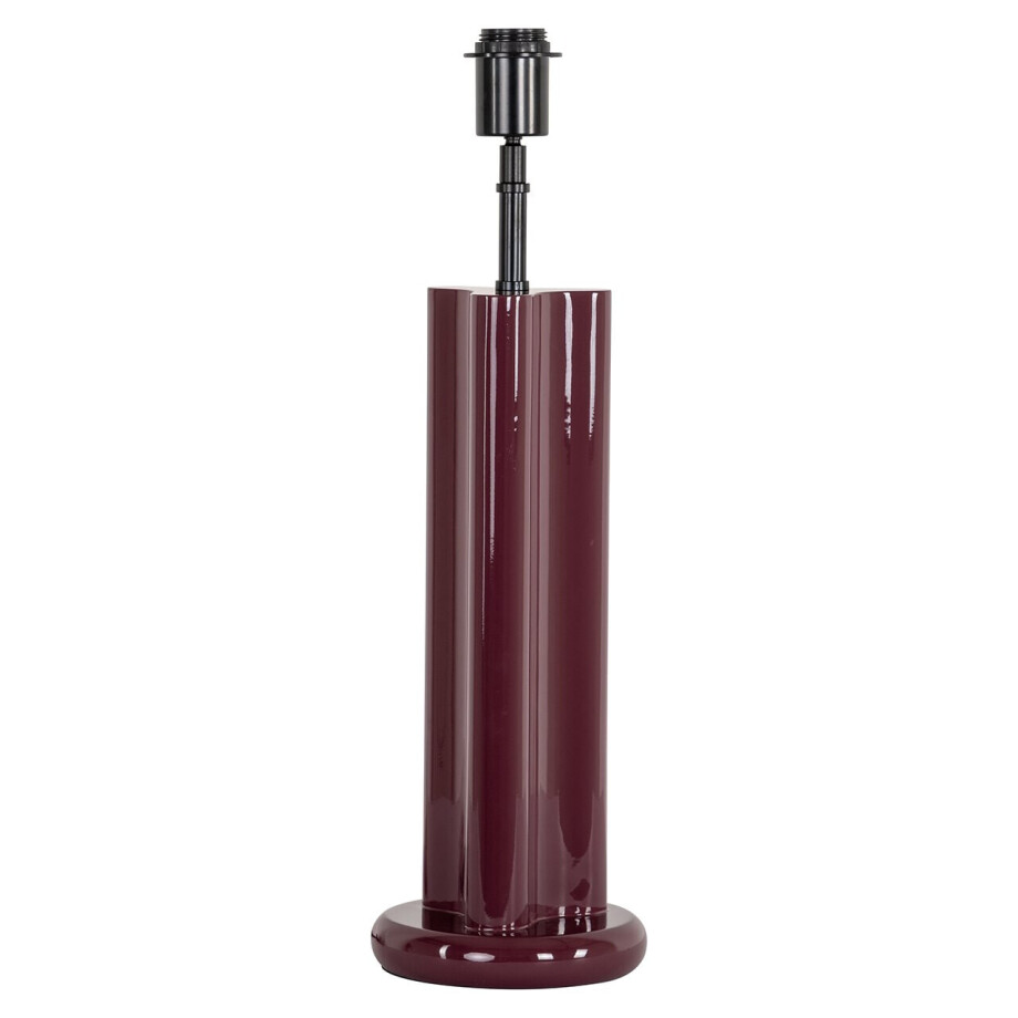 Richmond Tafellamp 'Alina' 55cm, kleur Burgundy (excl. kap) afbeelding 1