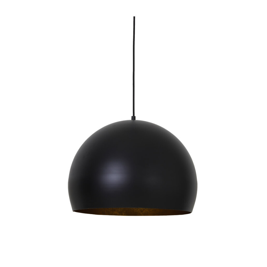 Light & Living Hanglamp 'Jaicey' 45cm, mat zwart-goud afbeelding 