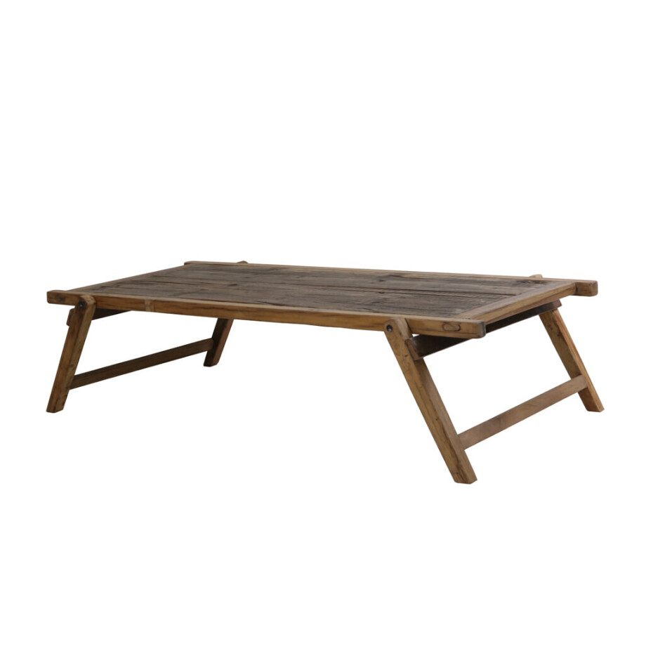 Light & Living Salontafel 'Military', hout bruin Light & Living Salontafel 'Military', hout bruin afbeelding