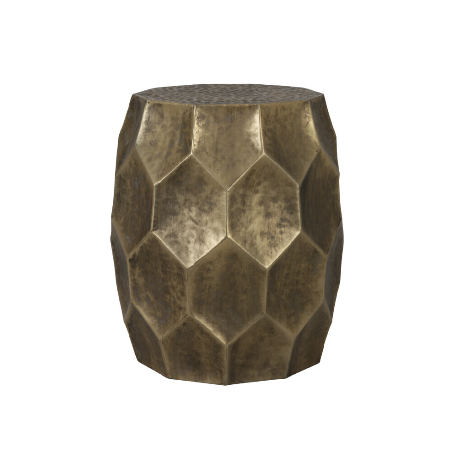 Light & Living Bijzettafel 'Kalan', antiek goud Light & Living Bijzettafel 'Kalan', antiek goud afbeelding