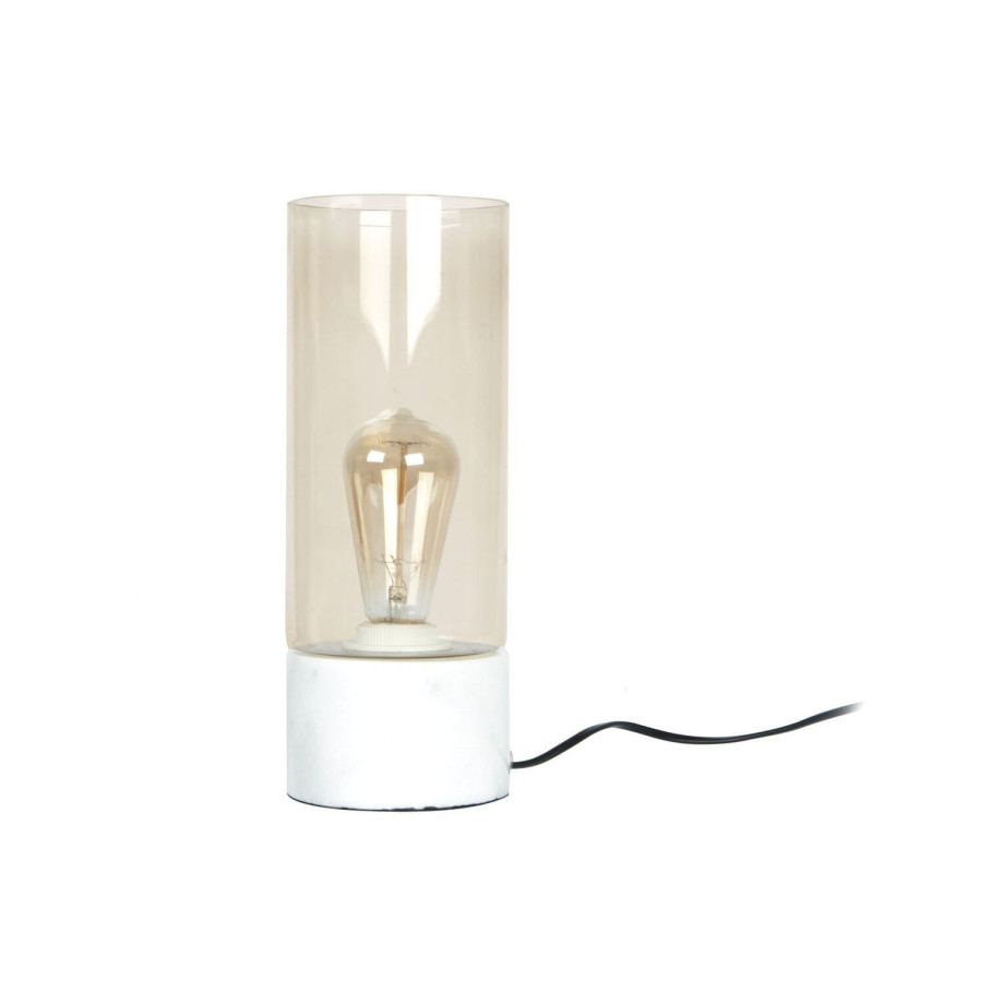 Leitmotiv Tafellamp 'Lax' Marmer, kleur Wit afbeelding 1