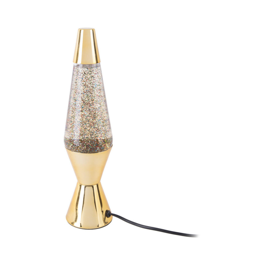 Leitmotiv Tafellamp 'Glitter' kleur Goud afbeelding 1