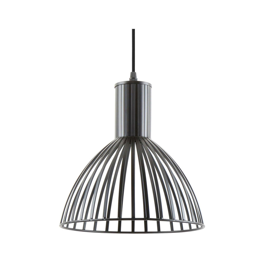 Leitmotiv Hanglamp 'Lignes Round' ø25cm, kleur Zwart afbeelding 1