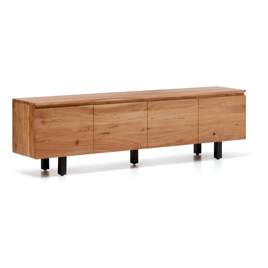 Kave Home TV-meubel 'Uxue' Acaciahout, 200cm afbeelding 