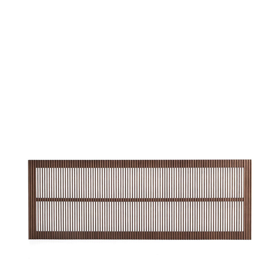 Kave Home Hoofdbord 'Beyla' Essenhout, 195 x 70cm afbeelding 
