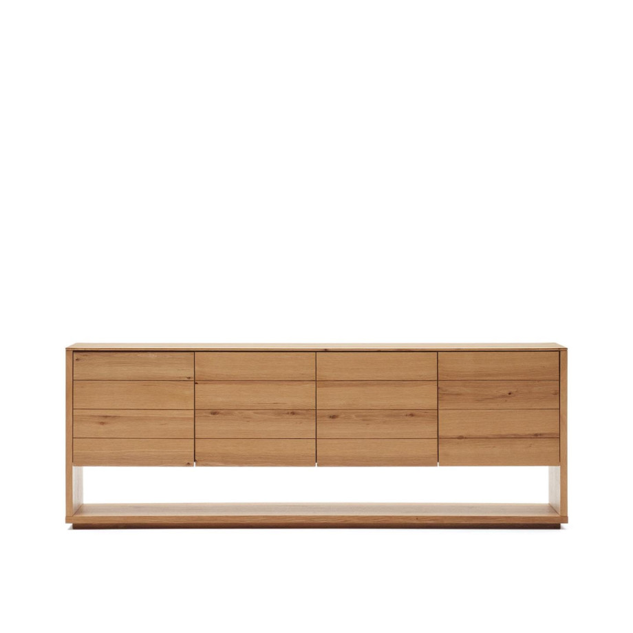 Kave Home Dressoir 'Alguema' Eiken, 200cm afbeelding 