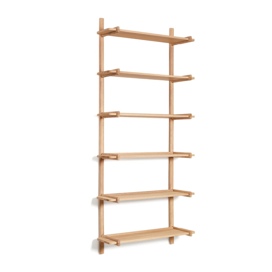 Kave Home Wandrek 'Sitra' Eikenhout, 202 x 90cm afbeelding 