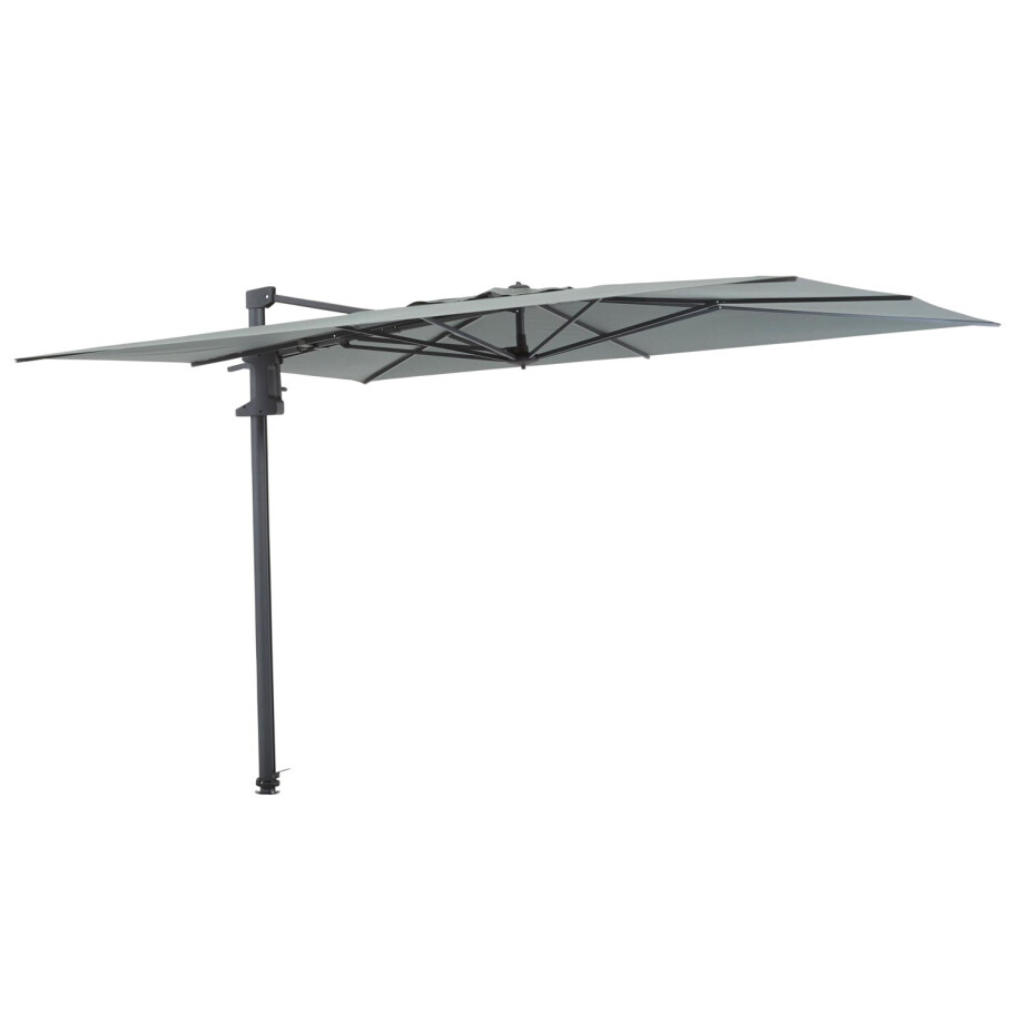 Vrijhangende zweefparasol Saint Tropez 355x300cm (grey) Dieptevariant afbeelding 