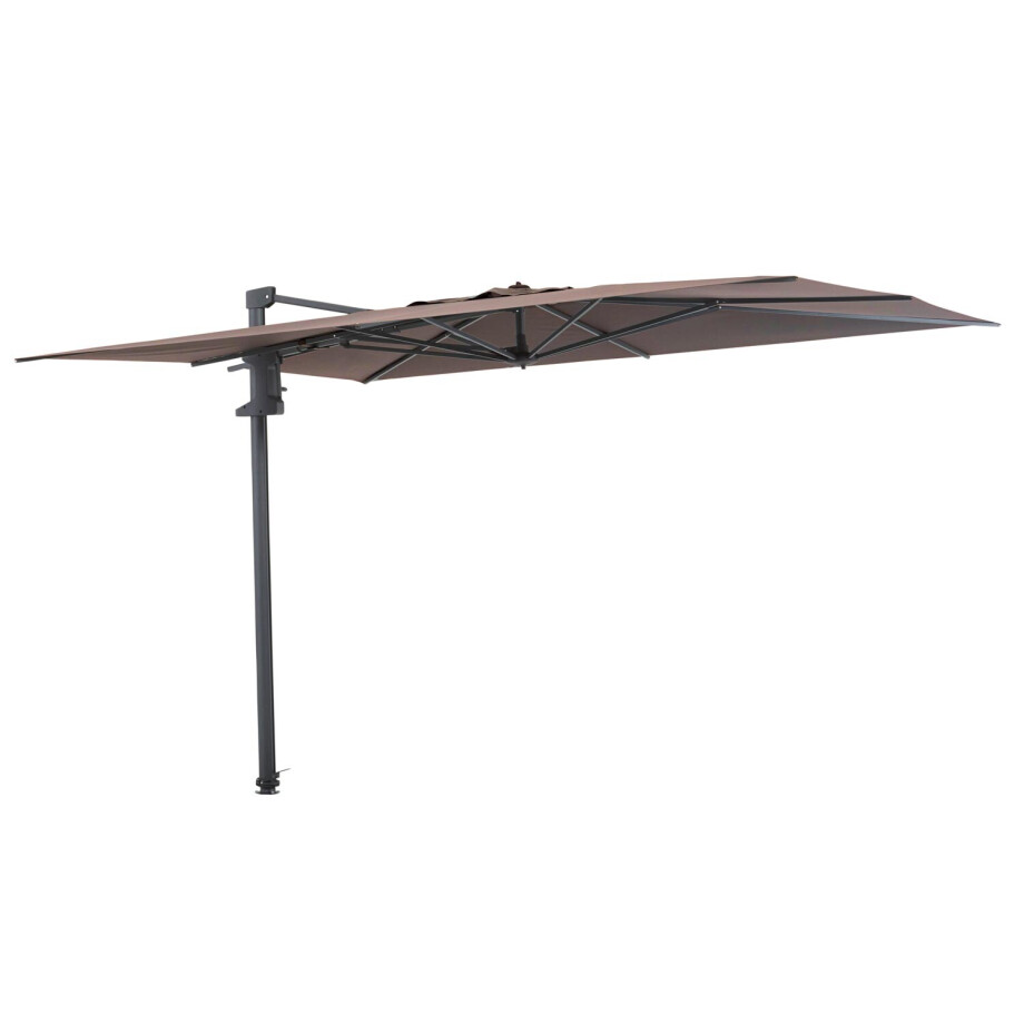 Vrijhangende zweefparasol Saint Tropez 355x300cm (taupe) Dieptevariant afbeelding 