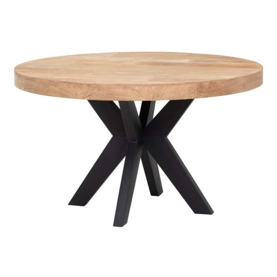 DTP Home Ronde Eettafel 'Darwin' Teakhout, 130cm afbeelding 1