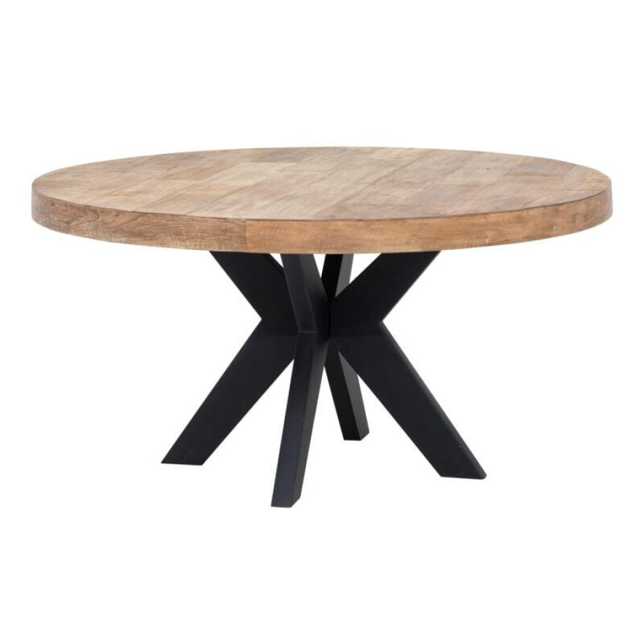 DTP Home Ronde Eettafel 'Darwin' Teakhout, 150cm afbeelding 1