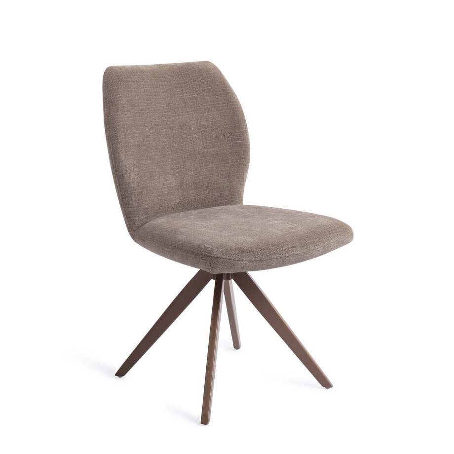 Jesper Home Eetkamerstoel 'Ikata' Turn Brown, Draaibaar, kleur Mocha Mist afbeelding 1