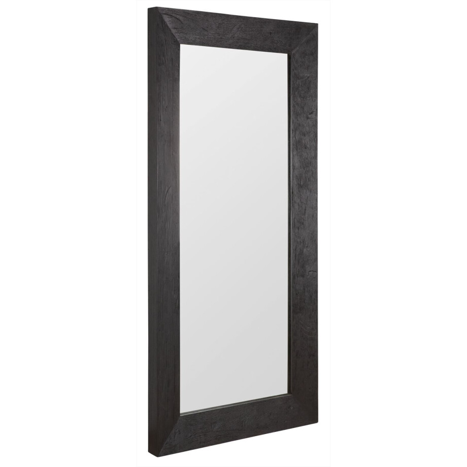 MUST Living Spiegel 'Lola' Hout, 200 x 100cm, kleur zwart MUST Living Spiegel 'Lola' Hout, 200 x 100cm, kleur zwart afbeelding 1